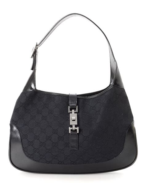 gucci handbags black fabric.